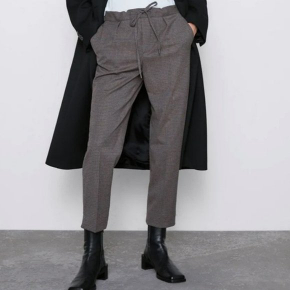 Zara Pants - Zara the Easy Pant plaid drawstring trousers